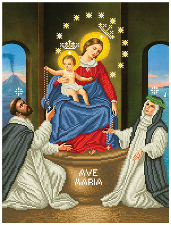 Мати Божа Помпейська (часткова)