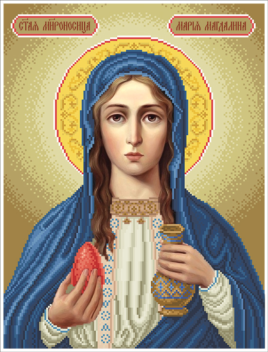 Свята мироносиця Марія Магдалина (коричнева)