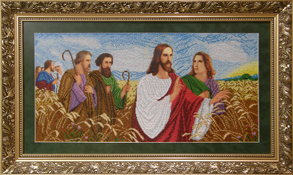 Ісус з апостолами у полі