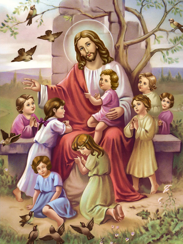 Ісус благословляє дітей