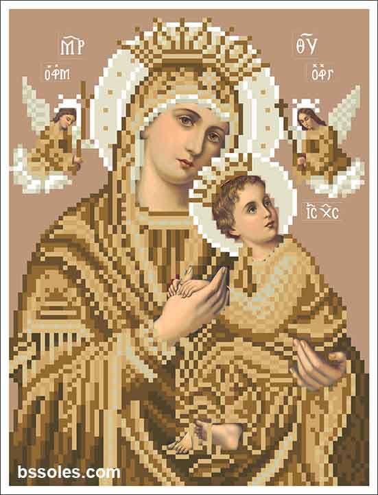 Неустанної помочі (мала-сепія)