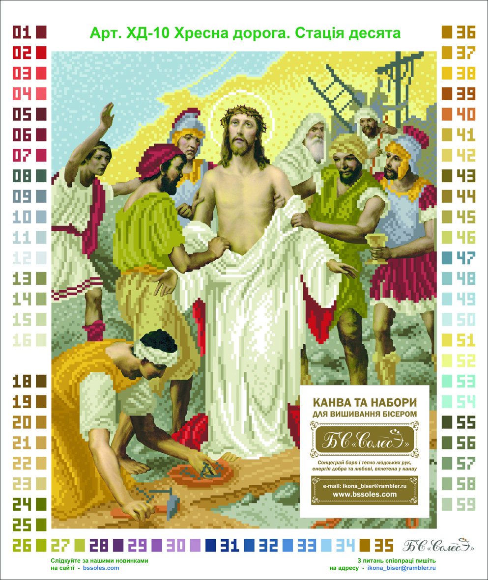 З Ісуса здирають одяг