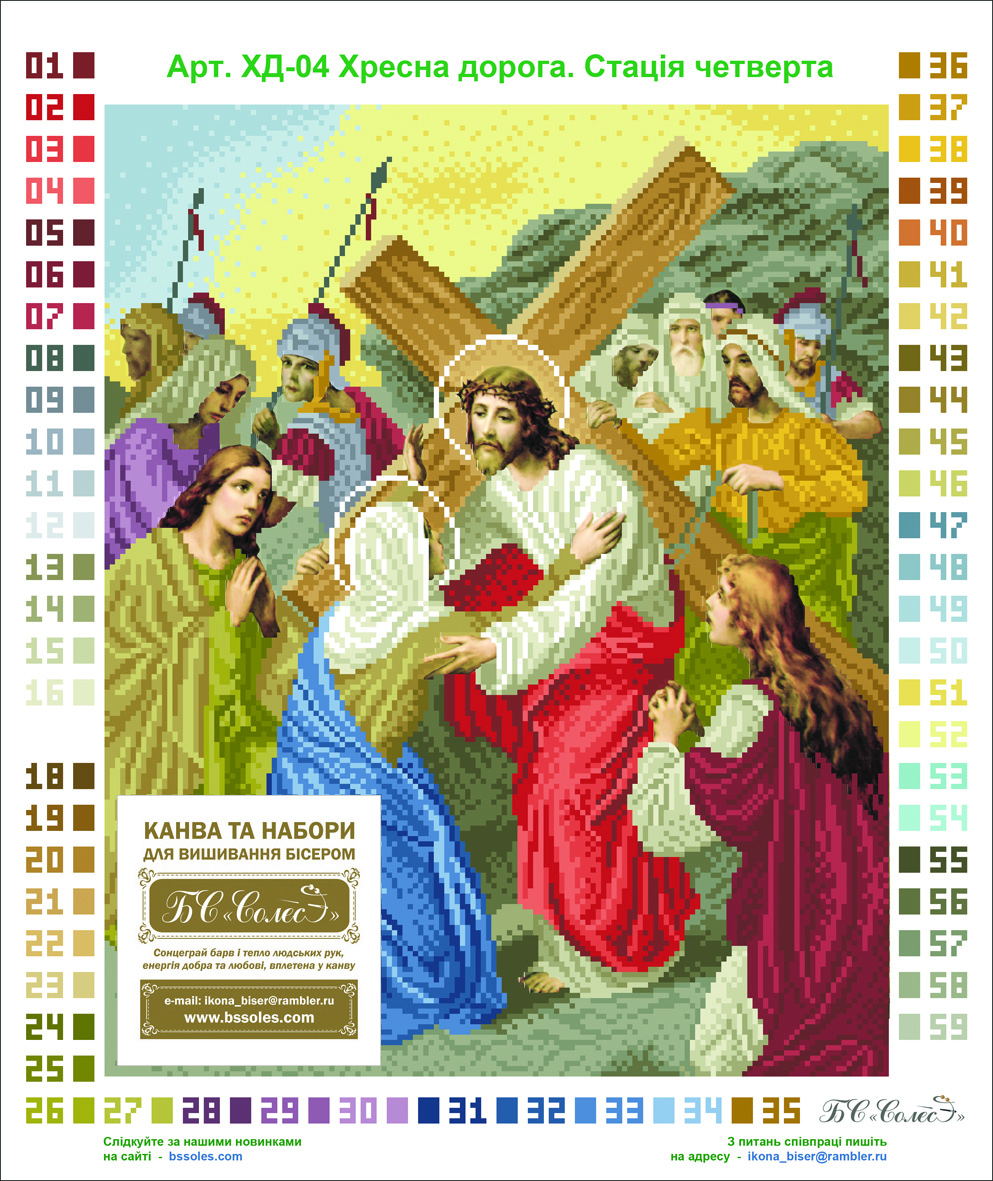 Ісус зустрічає свою Матір