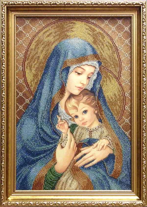 Мадонна з дитям (у синьому)