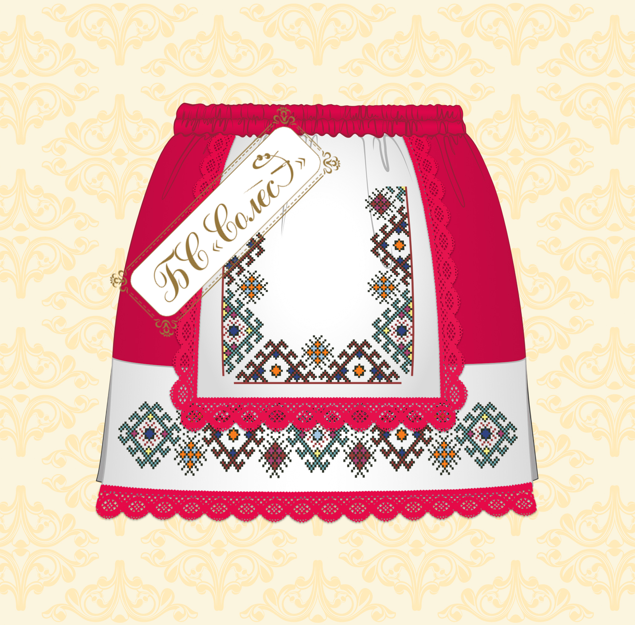 Борщівська (червона, 7-9 років)