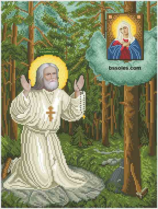 Серафим Саровський Чудотворець (велика)